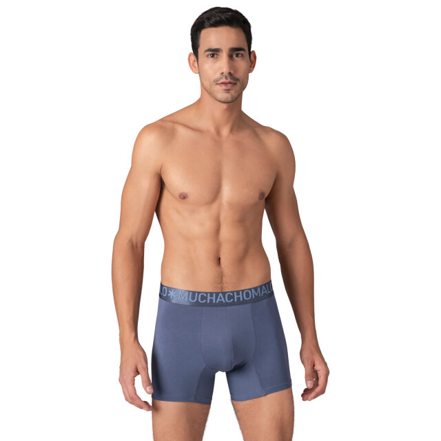 Muchachomalo Heren 3-pack bamboe boxershorts effen U-BAMBOO1132-21 large