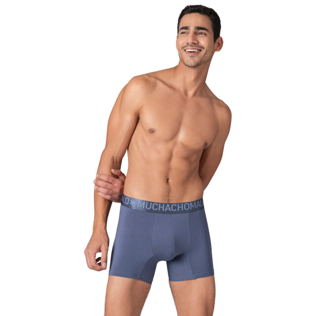 Muchachomalo Heren 3-pack bamboe boxershorts effen U-BAMBOO1132-21 large