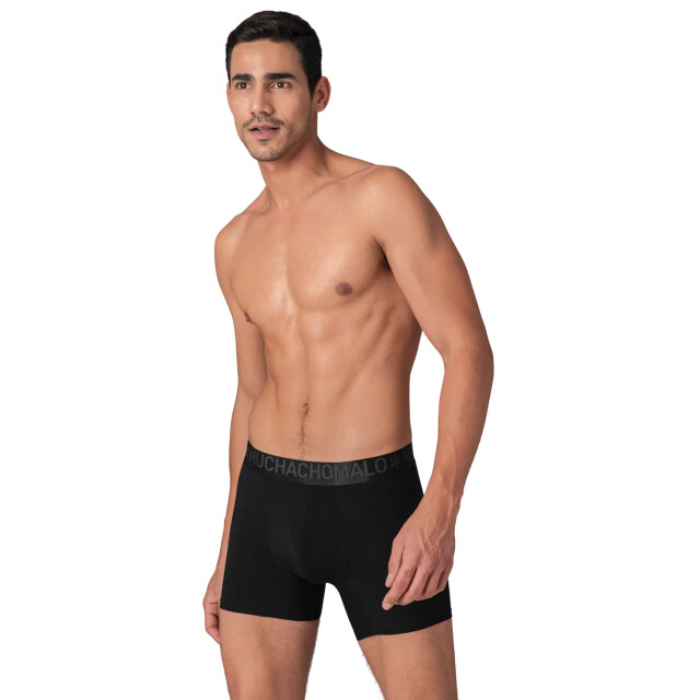 Muchachomalo Heren 3-pack bamboe boxershorts effen U-BAMBOO1132-21 large
