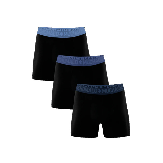 Muchachomalo Heren 3-pack bamboe boxershorts effen U-BAMBOO1132-23 large