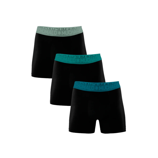 Muchachomalo Heren 3-pack bamboe boxershorts effen U-BAMBOO1132-25 large