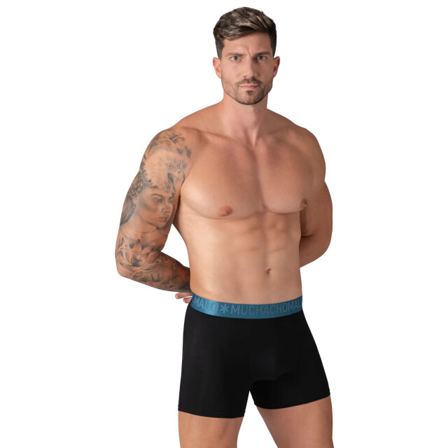 Muchachomalo Heren 3-pack bamboe boxershorts effen U-BAMBOO1132-25 large