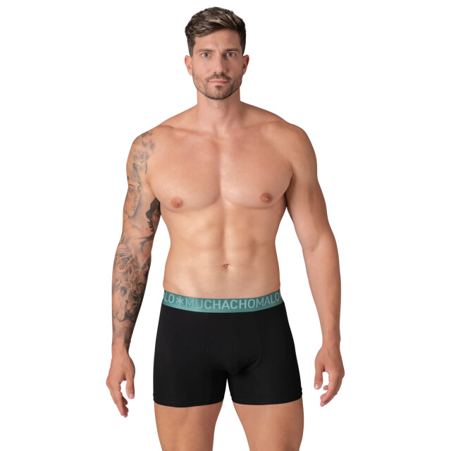 Muchachomalo Heren 3-pack bamboe boxershorts effen U-BAMBOO1132-25 large