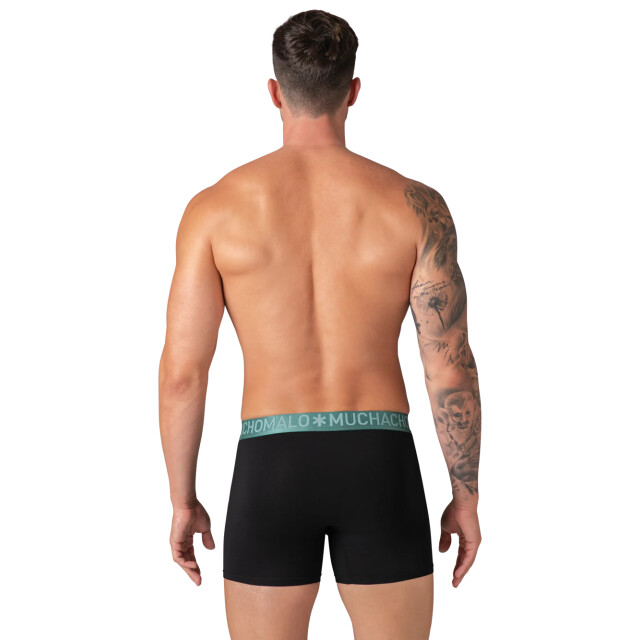 Muchachomalo Heren 3-pack bamboe boxershorts effen U-BAMBOO1132-25 large
