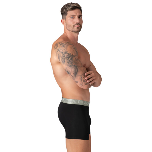 Muchachomalo Heren 3-pack bamboe boxershorts effen U-BAMBOO1132-25 large