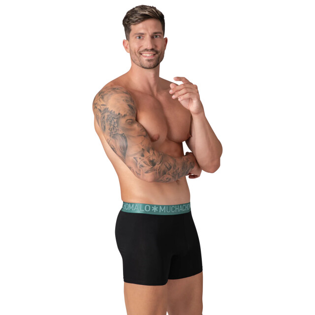 Muchachomalo Heren 3-pack bamboe boxershorts effen U-BAMBOO1132-25 large