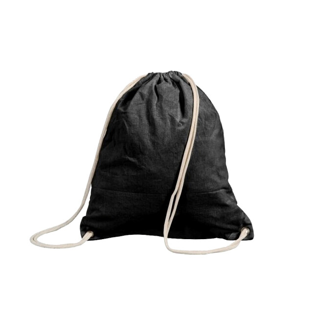 Shugon Rugzak stafford cotton drawstring tote 13 liter UTFK820_black large