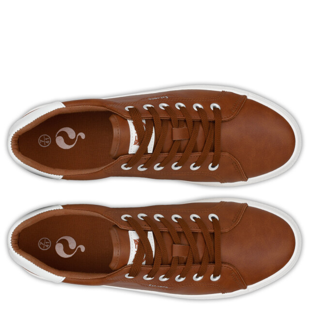 Q1905 Sneaker duinoord cognac QM1811140-812-1 large
