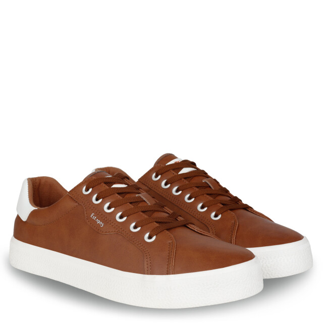 Q1905 Sneaker duinoord cognac QM1811140-812-1 large