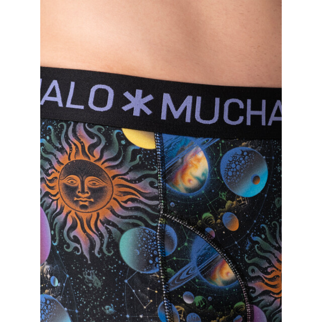 Muchachomalo Men 10-pack boxer short print/ print/purple/blu heren boxers Print/Purple/Blu/Men 10-Pack Boxer Short Print/ large
