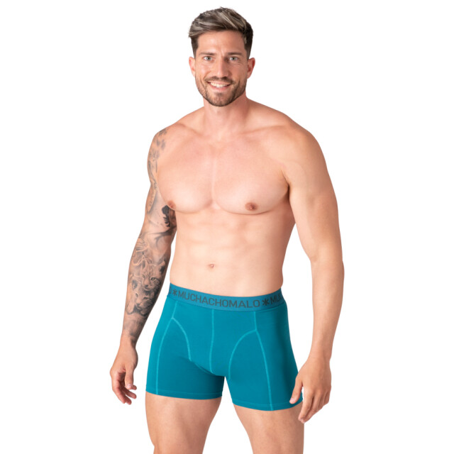 Muchachomalo Men 10-pack boxer short print/ print/purple/blu heren boxers Print/Purple/Blu/Men 10-Pack Boxer Short Print/ large