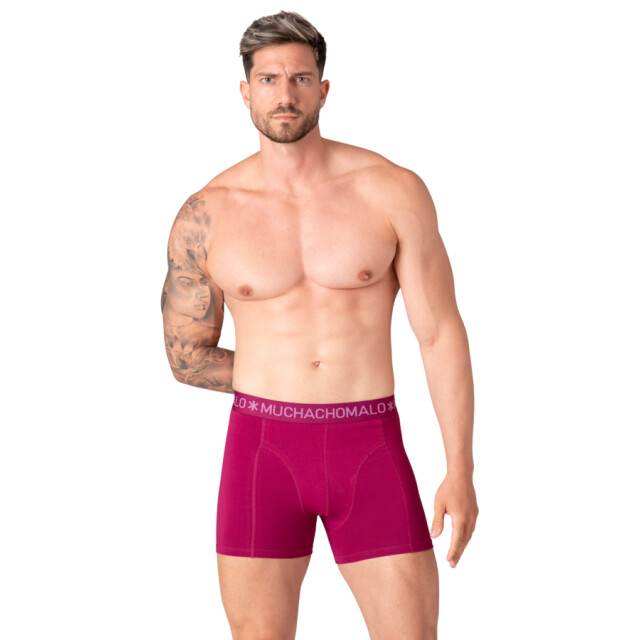 Muchachomalo Men 10-pack boxer short print/ print/purple/blu heren boxers Print/Purple/Blu/Men 10-Pack Boxer Short Print/ large