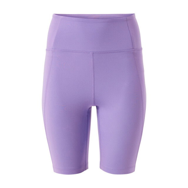 Girlfriend Collective Dames compressief fietsshort met hoge taille UTGC115_bougainvillea large