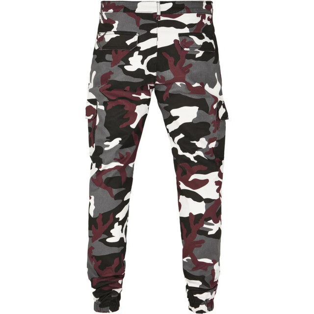 Urban Classics Heren 2.0 camo cargo broek UTTN235_wine large