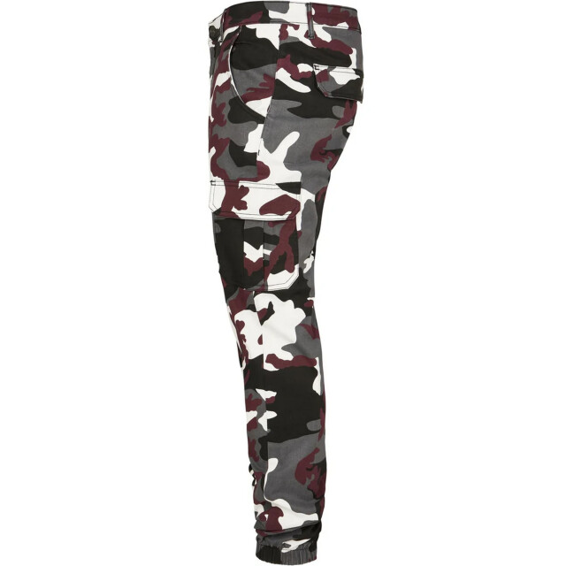 Urban Classics Heren 2.0 camo cargo broek UTTN235_wine large