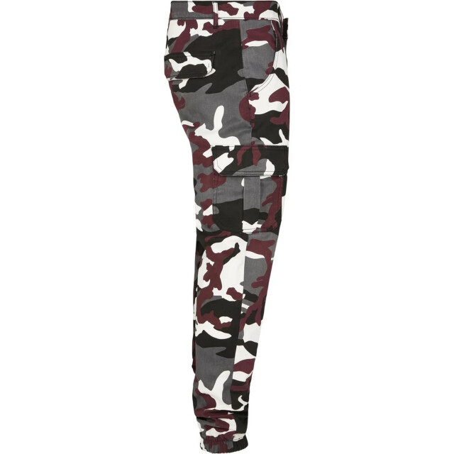 Urban Classics Heren 2.0 camo cargo broek UTTN235_wine large