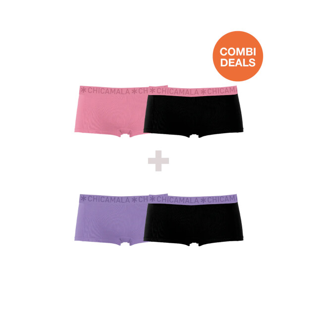 Muchachomalo Meisjes 2+2-pack boxershorts CDSOL1215-18J large