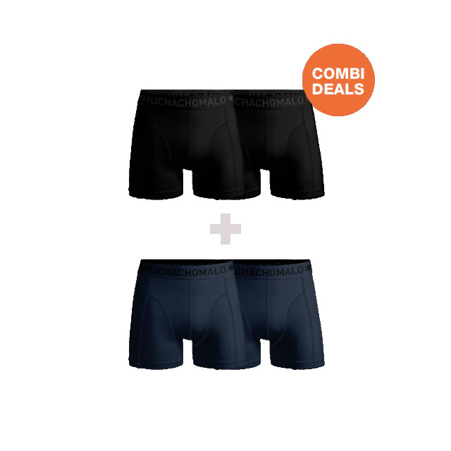 Muchachomalo Heren 2+2-pack boxershorts CDSOL1087-1072 large