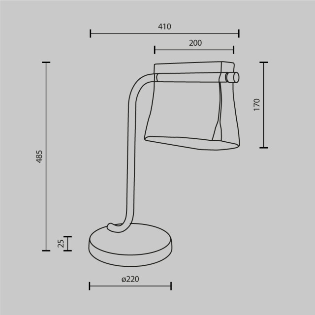 Maytoni tafellamp cabaret messing 2993593 large