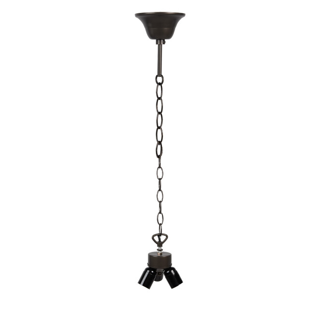 LumiLamp Snoerpendel ketting tiffany 130 cm ijzer pendellamp 1269776 large