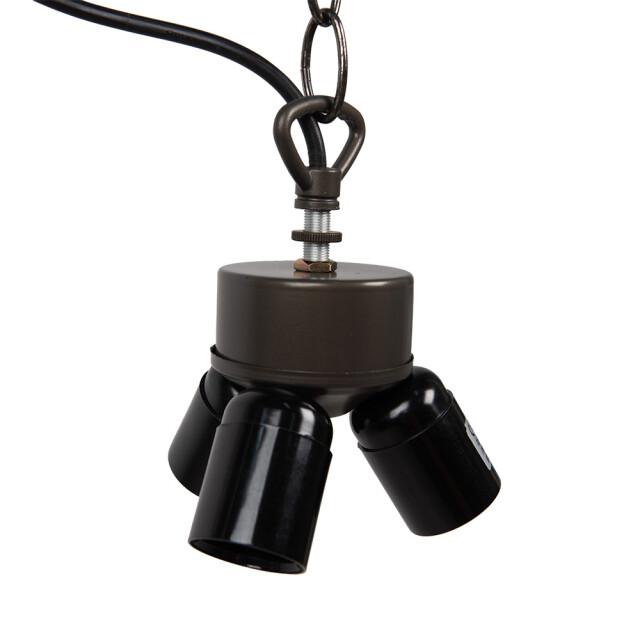 LumiLamp Snoerpendel ketting tiffany 130 cm ijzer pendellamp 1269776 large