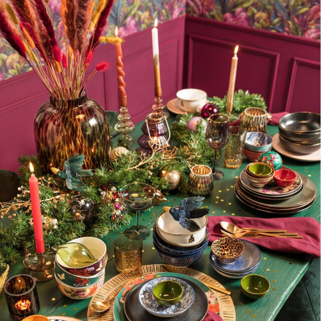 Furnilux Kerstslinger guirlande met verlichting kerstdecoratie voor binnen en buiten 3015004 large