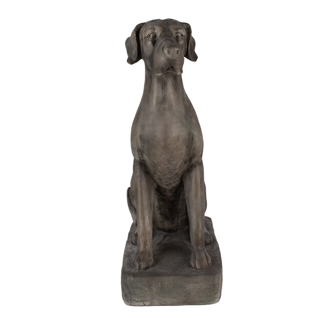 Clayre & Eef Beeld hond 73 cm keramisch materiaal 2853491 large