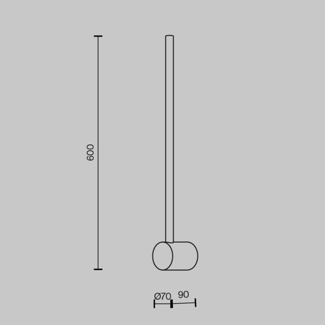Maytoni wandlamp light stick - 2993704 large