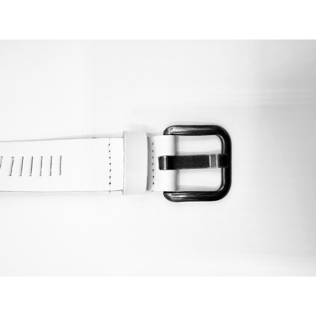 ARIESZZZ riem heren riem dames leder - ARIESZZZ - Riem Heren - Riem Dames - Leder - Wit large