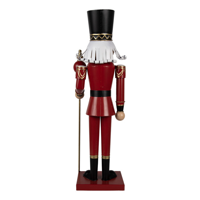 Clayre & Eef Kerstdecoratie notenkraker 60 cm metaal 3037645 large