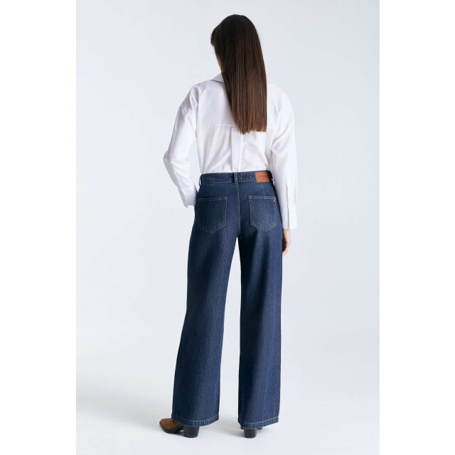 Cup of Joe Wide leg chino deep blue Maxine-80 large