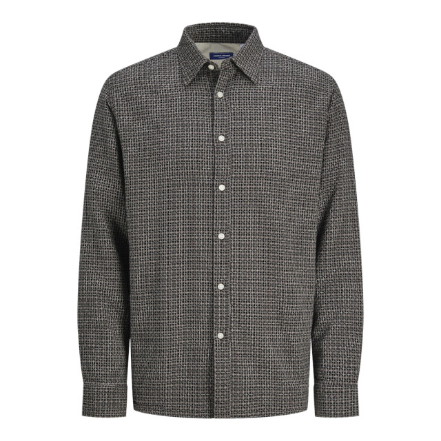 Jack & Jones jorjoshua dobby check shirt ls 12260673 tap shoe 05631.990.0002 large