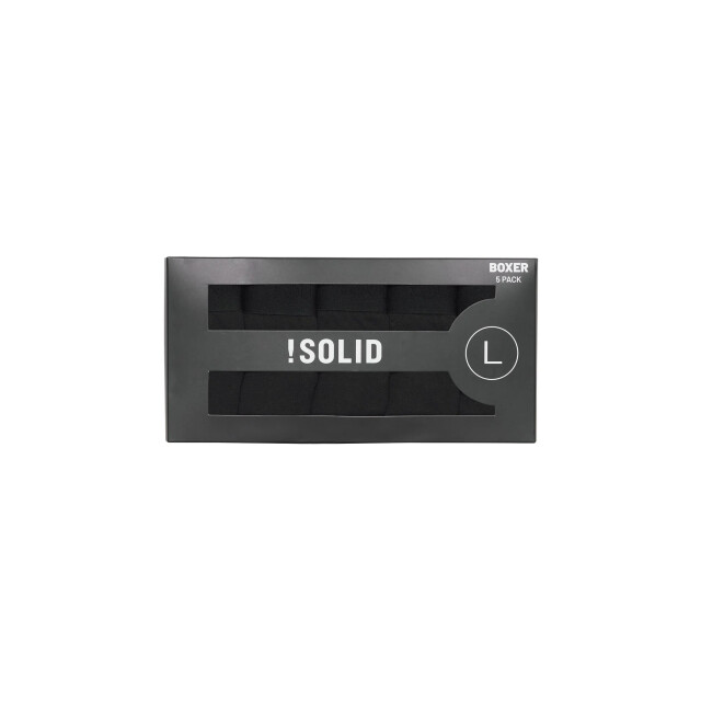 !SOLID Solid sdtyrone trunk 21107550 boxers 5-pack tru black 21107550 large