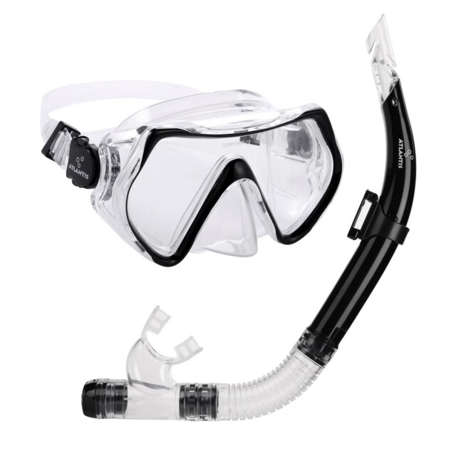 Atlantis Duikbril + snorkel AT908010 large