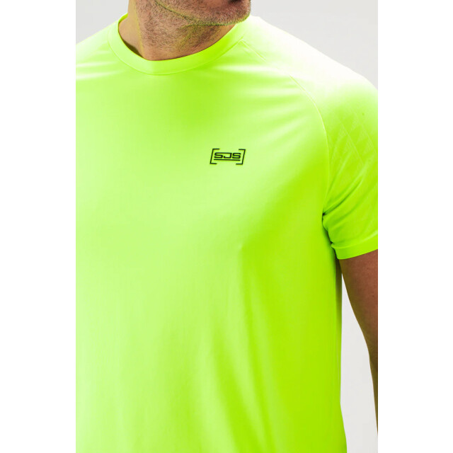 Sjeng Sports Tennis polo heren Uberto Y082 Acid Yellow Y082 large