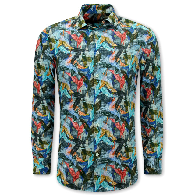 Bread & Buttons Met lange mouwen slim fit 5295 large