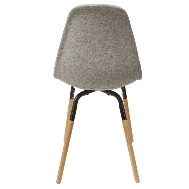 Home Deco Factory Set van 4 stuks eetkamerstoelen phenix eettafelstoel licht 3035083 large