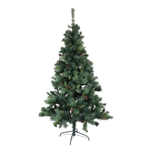 4goodz Royal majestic spar kerstboom met dennenappels 210 cm 3037805 large