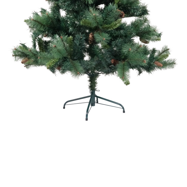 4goodz Royal majestic spar kerstboom met dennenappels 210 cm 3037805 large