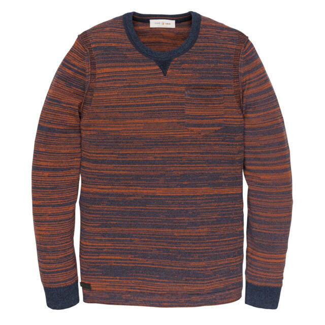 Jack & Jones Jjeglobe knit crew neck noos melee 5219.38.0002 large