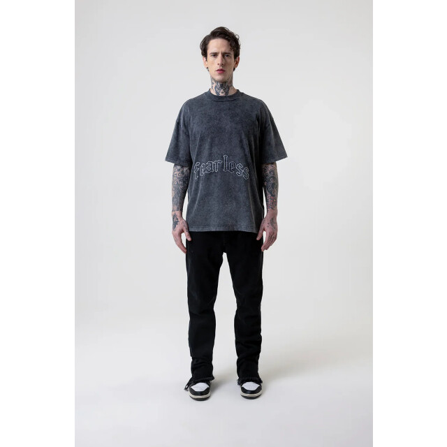 Fearless Blood Straight black denim Fearless Blood Straight Black Denim large