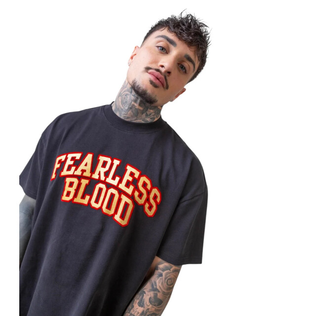 Fearless Blood Fb-tee-12 Fearless Blood FB-TEE-12 Zwart large