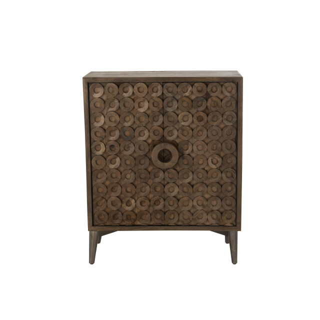 J-Line kast 2 deuren mangohout/mdf 90x45x113cm 3002274 large