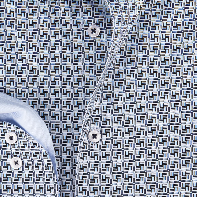 The Blueprint Trendy overhemd met lange mouwen 084492-001-XXXL large