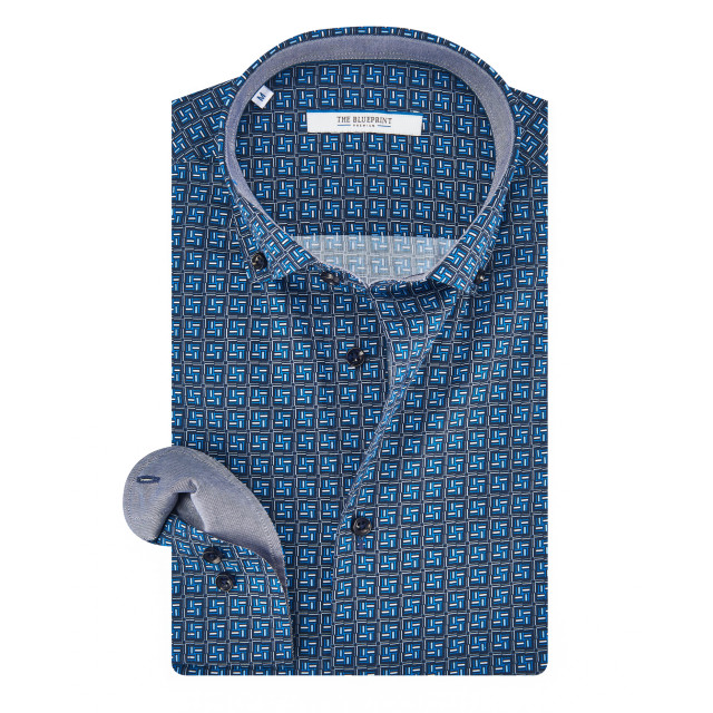 The Blueprint Trendy overhemd met lange mouwen 084493-001-XXXL large