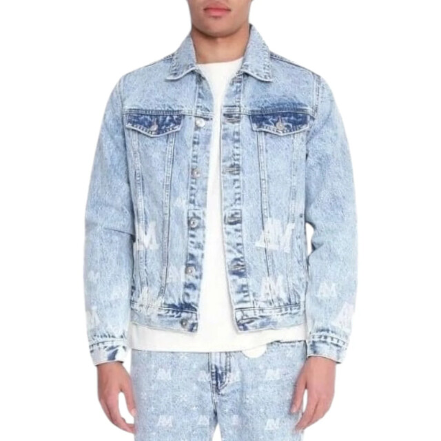 Amicci Maranzo denim jas Amicci Maranzo Spijker Jas large