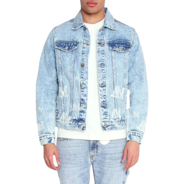Amicci Maranzo denim jas Amicci Maranzo Spijker Jas large