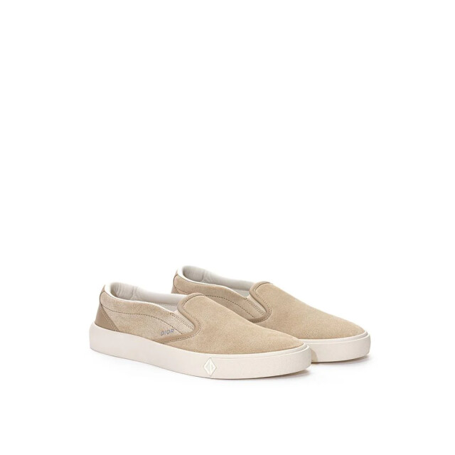 Dior Leren unisex sneakers Dior Beige Leren Unisex Sneakers large