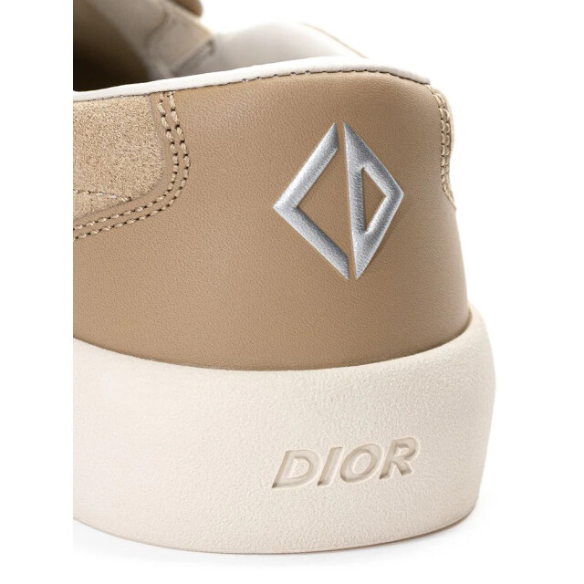 Dior Leren unisex sneakers Dior Beige Leren Unisex Sneakers large