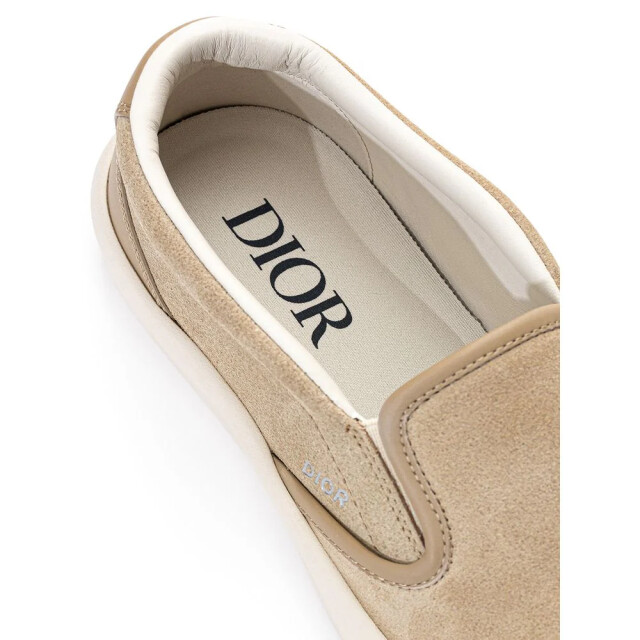 Dior Leren unisex sneakers Dior Beige Leren Unisex Sneakers large